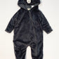 Dark grey bear coverall - Size 00