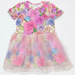 Roses tutu dress - Size 4