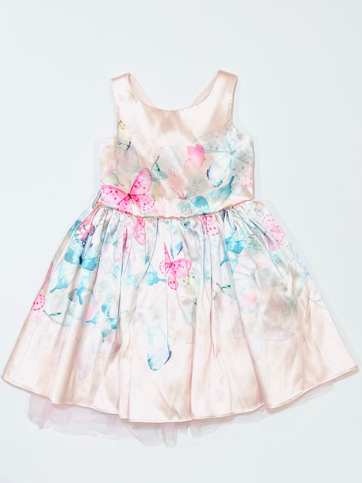 Pink butterfly dress - Size 4