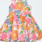 Colourful spot dress - Size 4