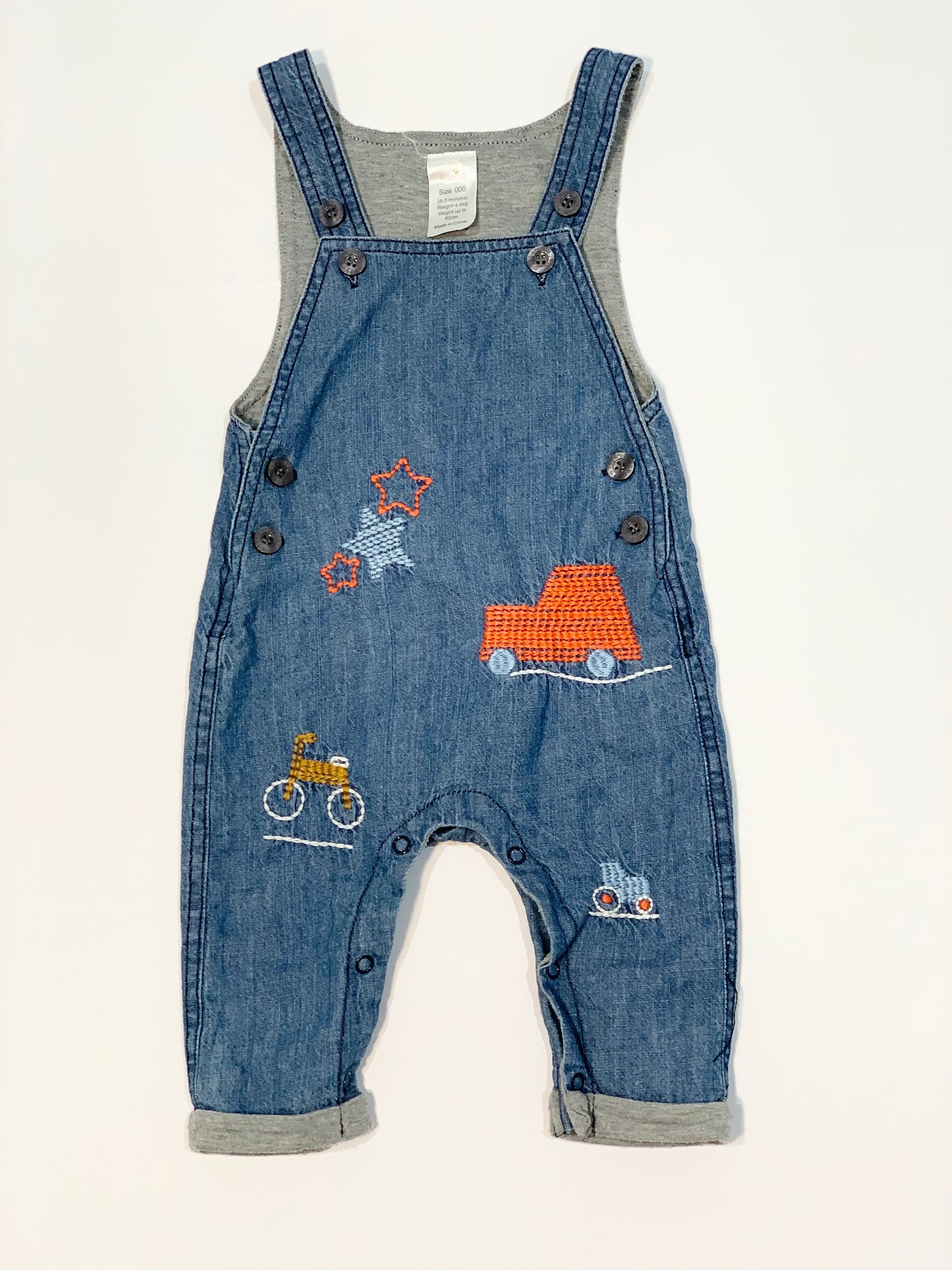 Denim overalls - Size 000