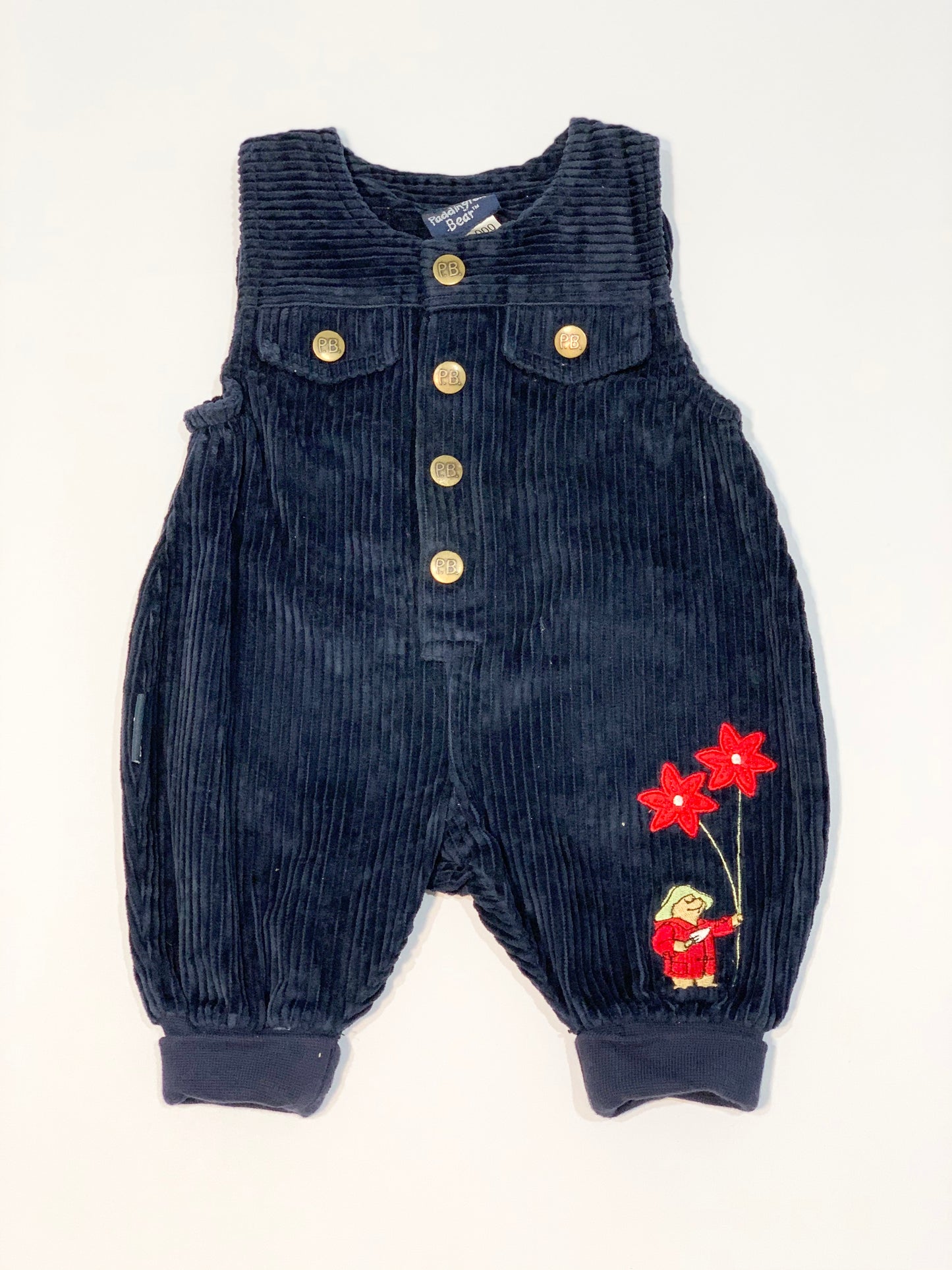 Navy corduroy overalls - Size 000