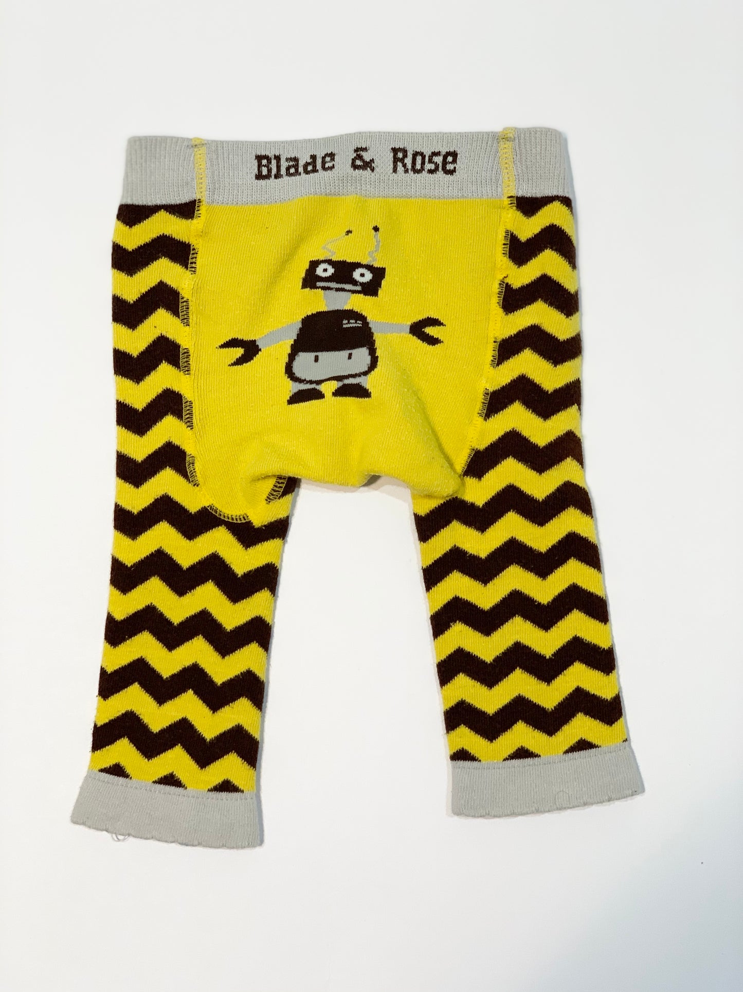 Robot leggings - Size 0-6 months