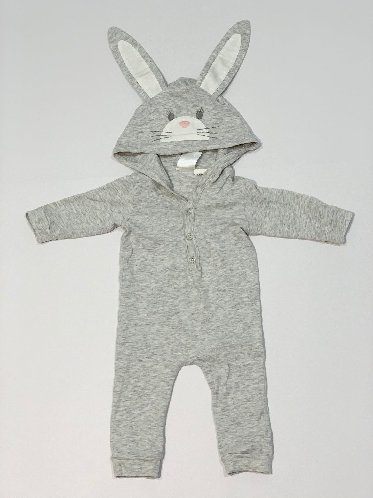 Grey bunny onesie - Size 000