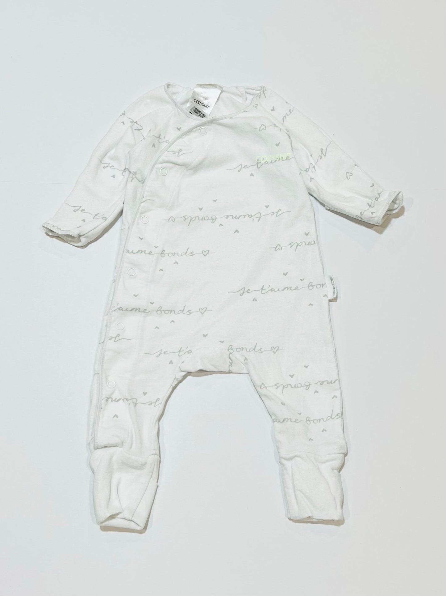 White Cosysuit - Size 00000