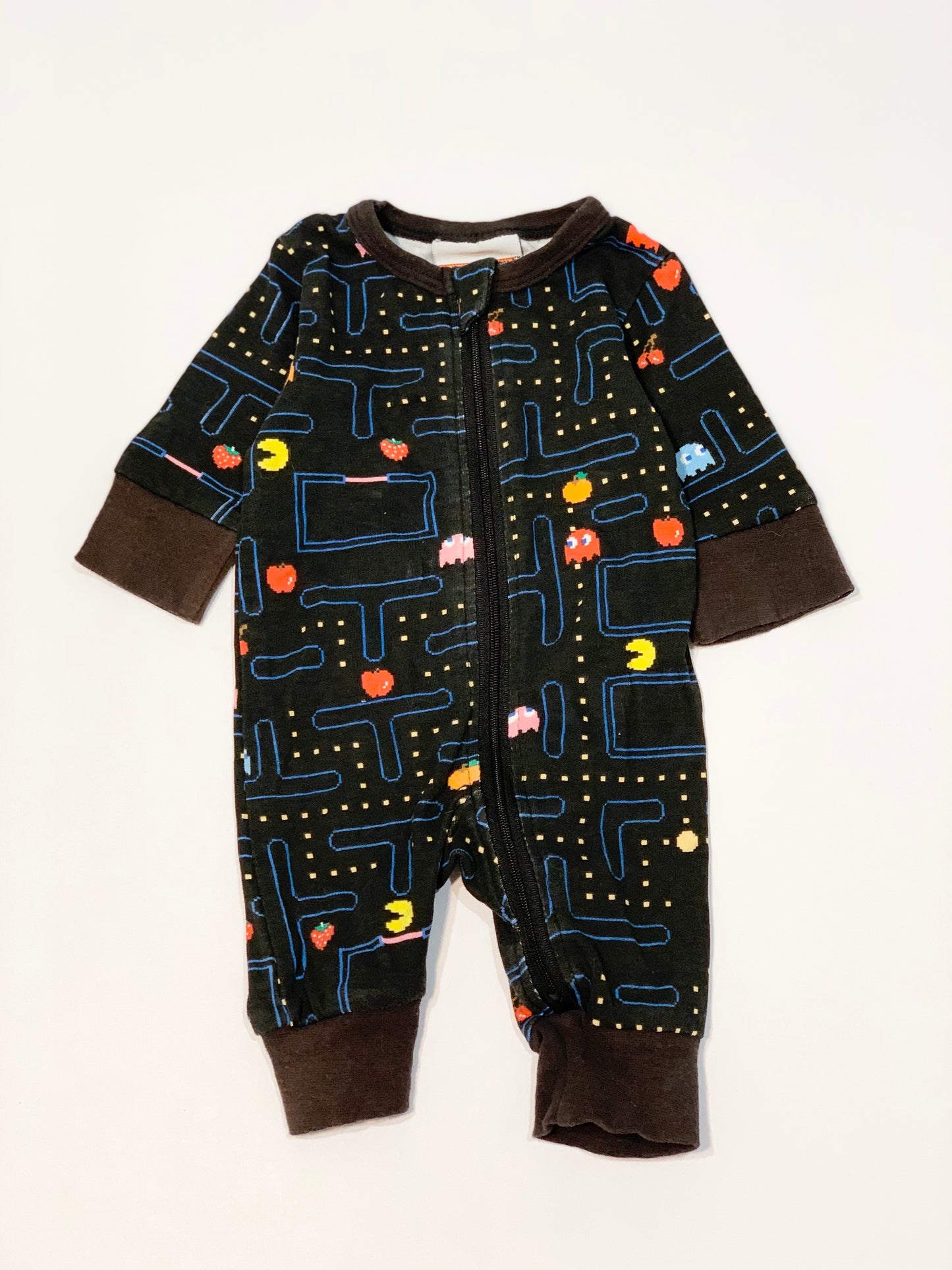 Pacman onesie - Size 0000