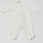 White zip onesie - Size 00000