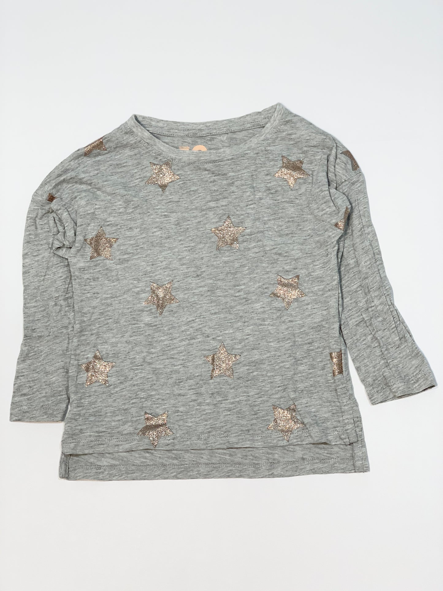 Glitter star tee - Size 3