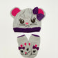Mouse beanie and gloves - Size 2