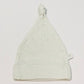 Grey striped beanie - Size 0-3 months