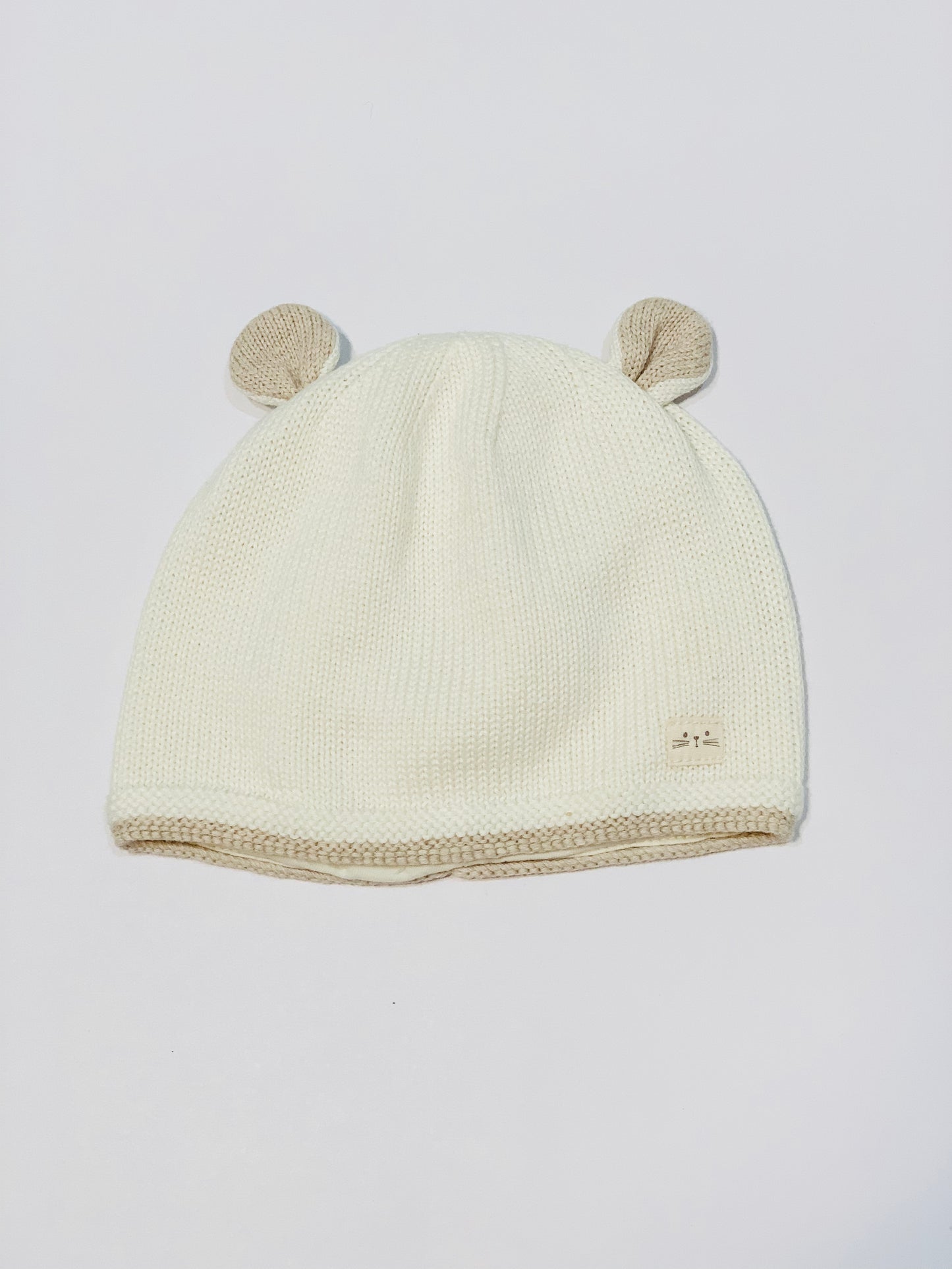 Bear beanie - Size 12 months