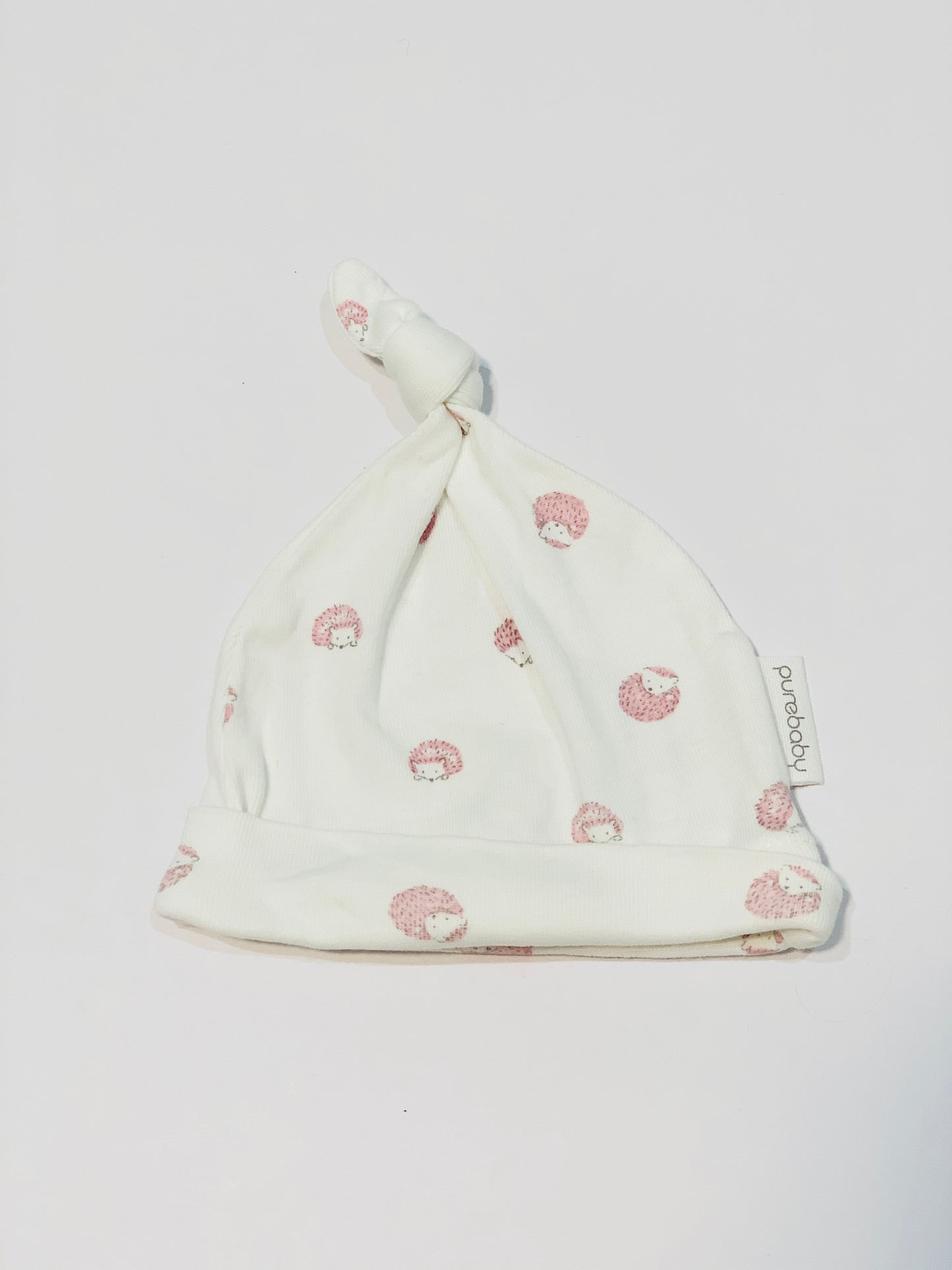 Hedgehog beanie - Size 0-3 months