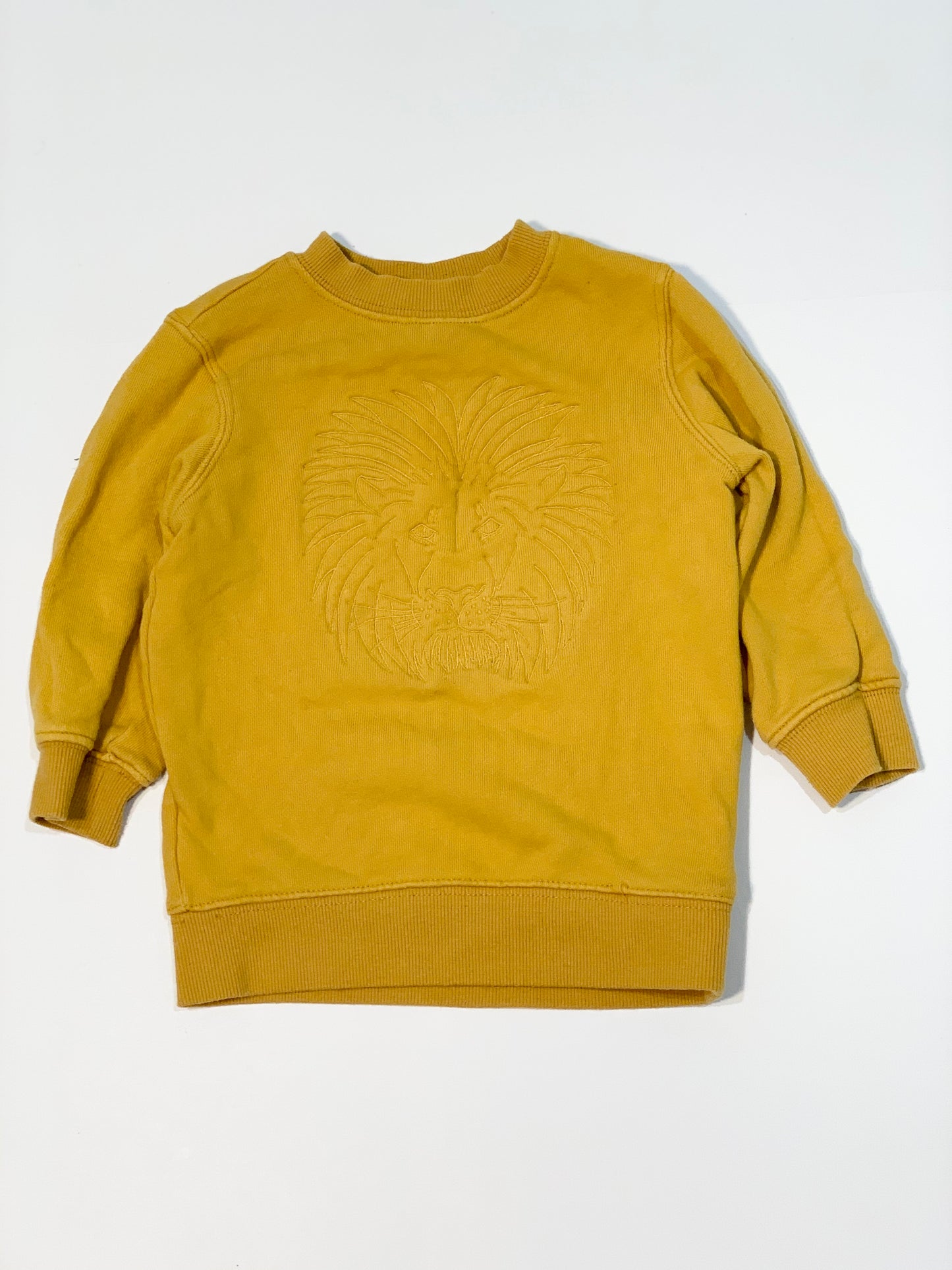Embroidered lion sweater - Size 2