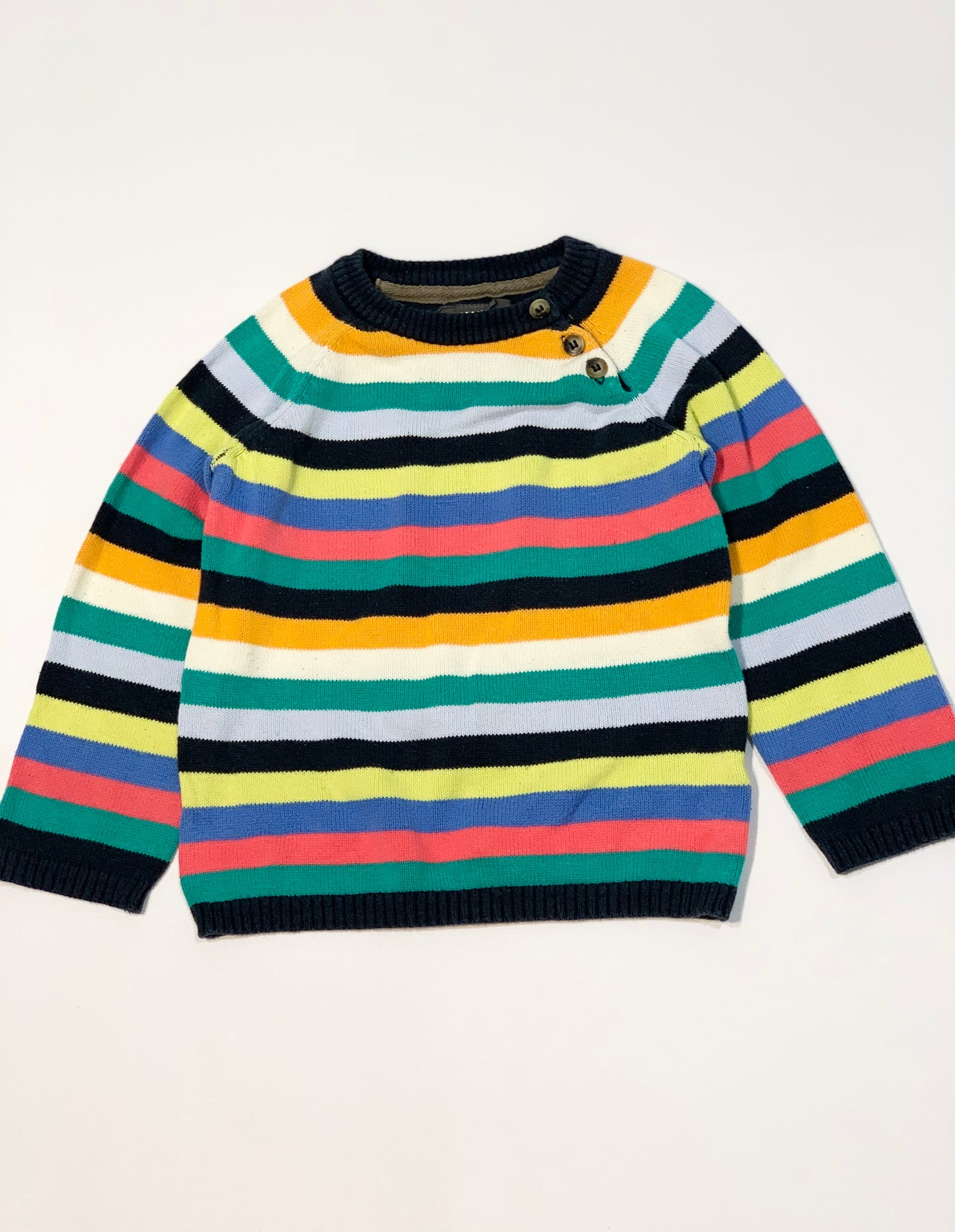 Striped knit jumper - Size 2