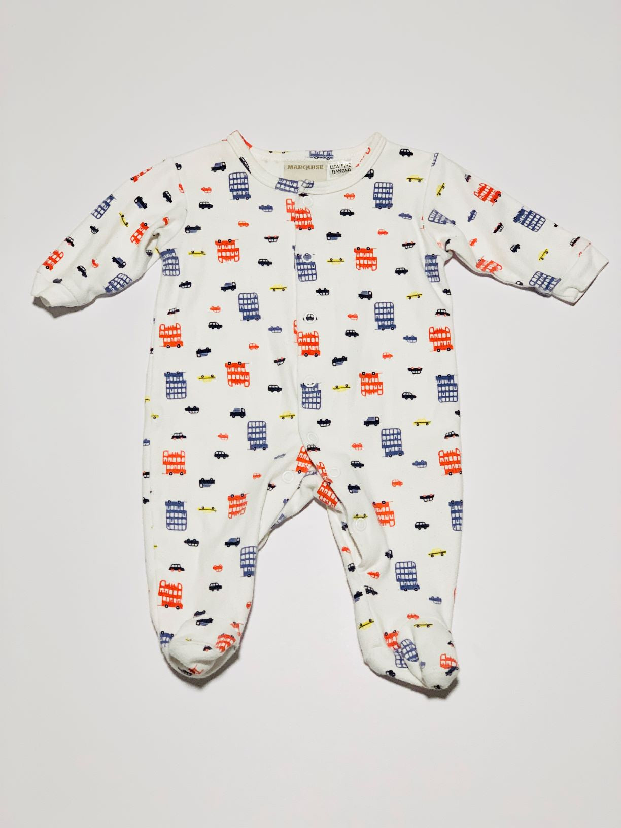 London bus onesie - Size 000