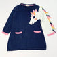 Unicorn knit dress - Size 1