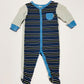 Blue striped onesie - Size 000