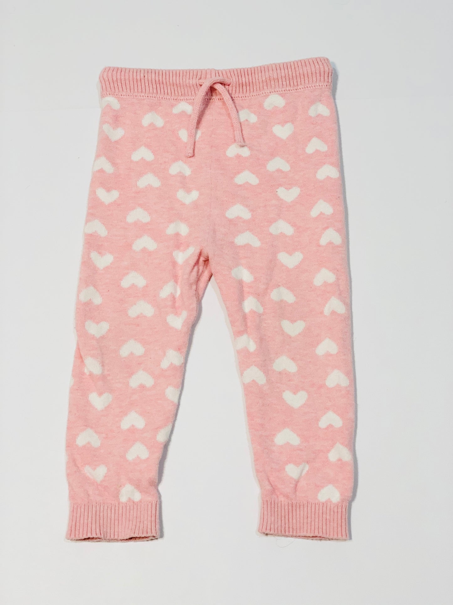 Heart knit pants - Size 1