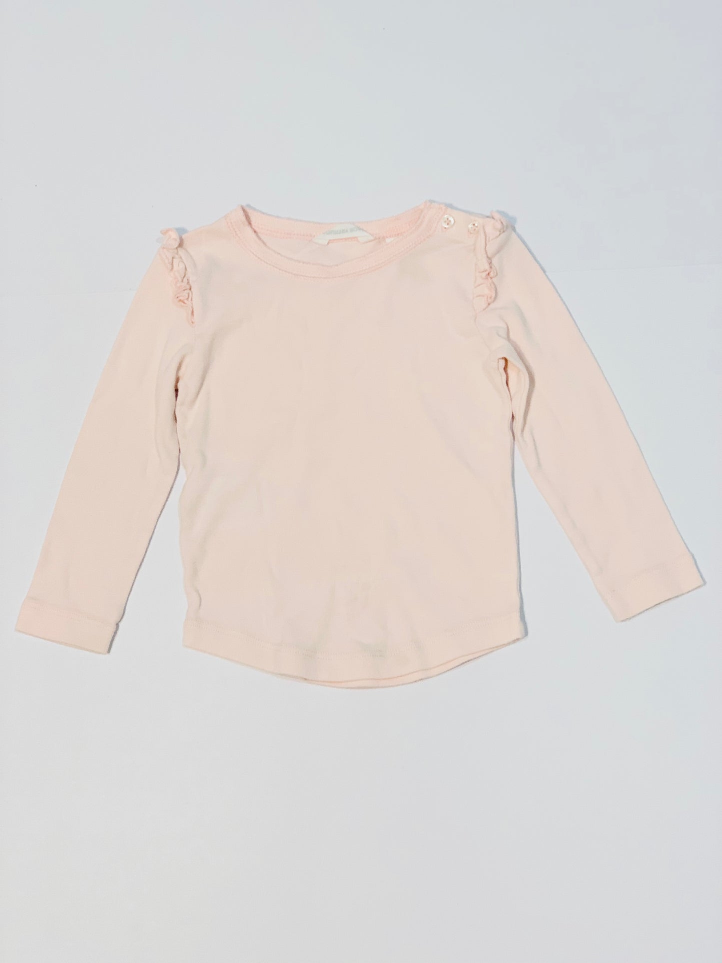 Pink ruffle top - Size 1