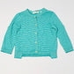 Green striped cardigan - Size 1