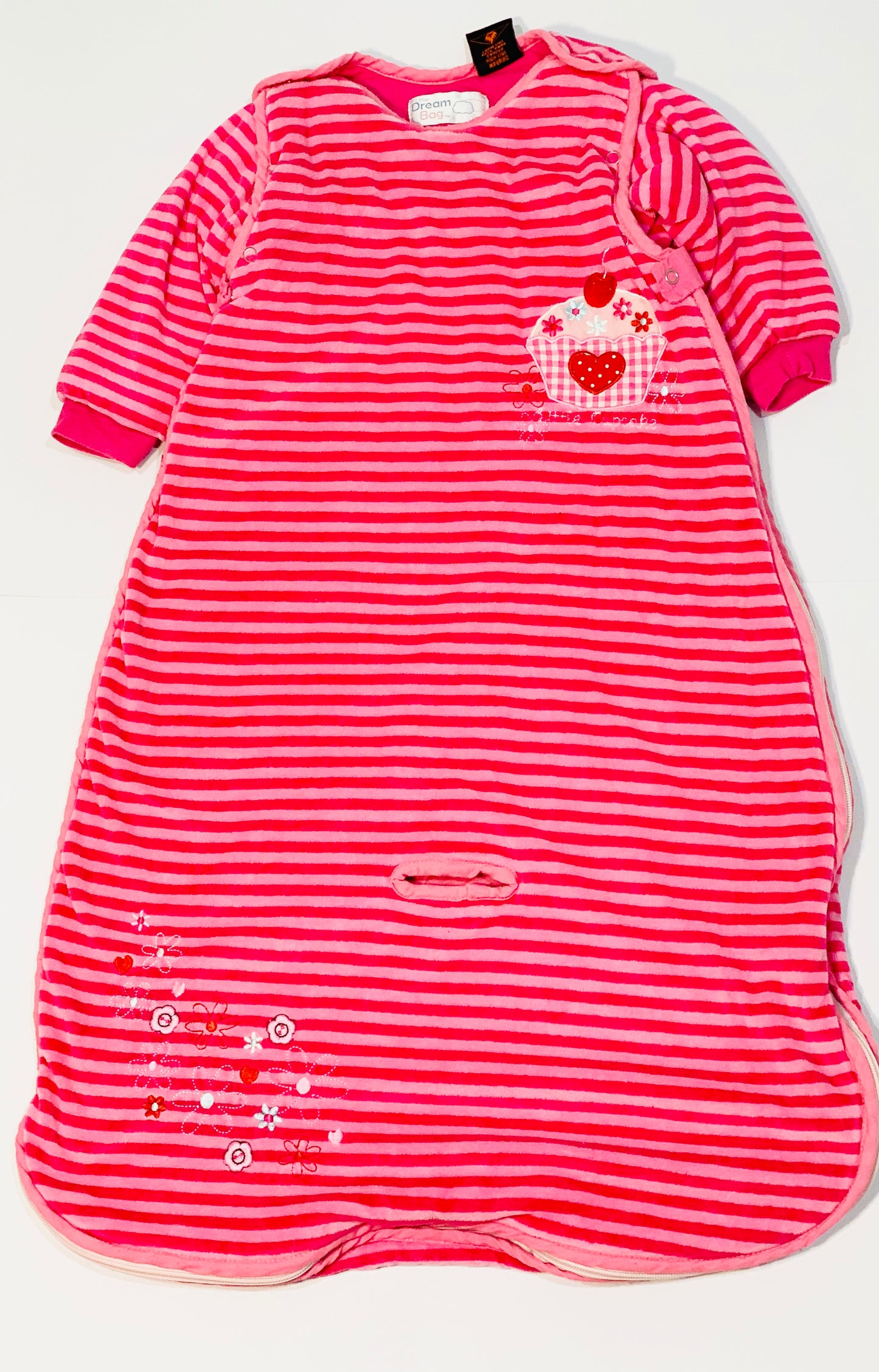 Pink 2.5 tog sleeping bag - Size 6-18 months