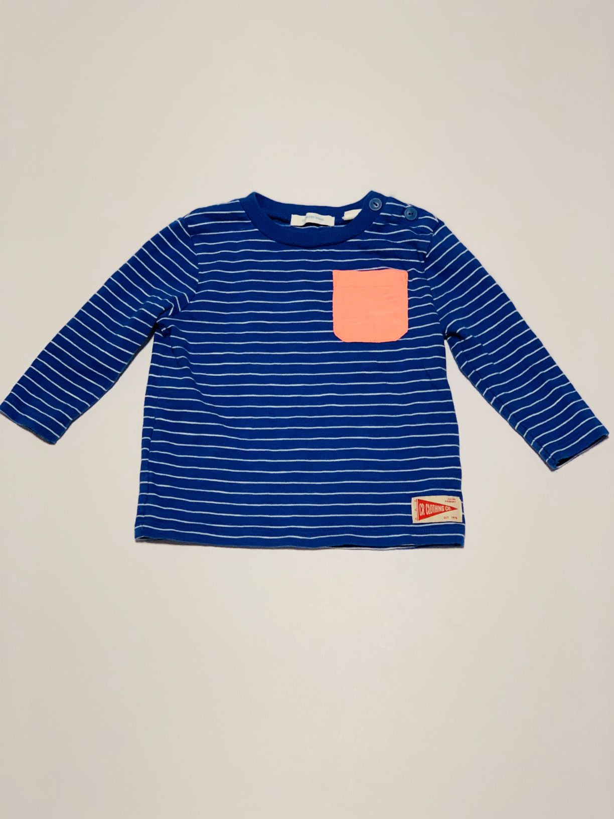 Striped top with pocket - Size 000