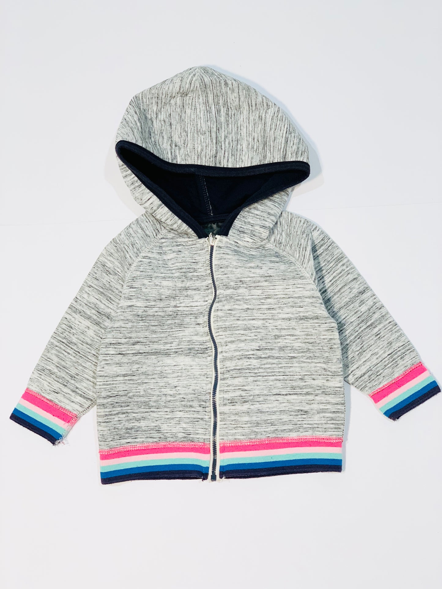 Grey zip jacket - Size 2