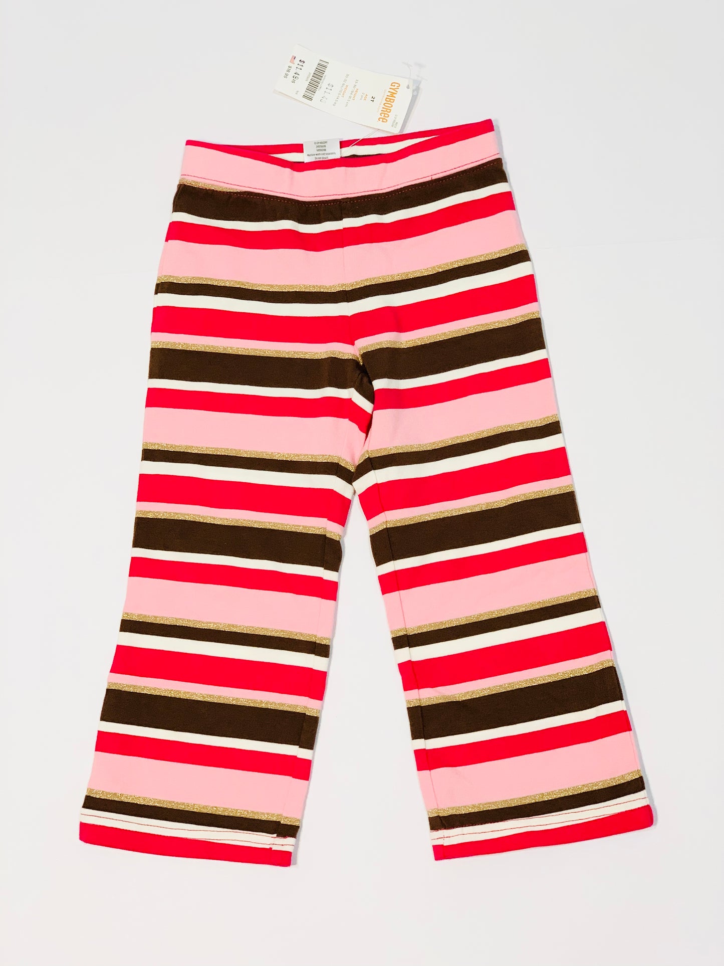 Striped pants brand new - Size 2