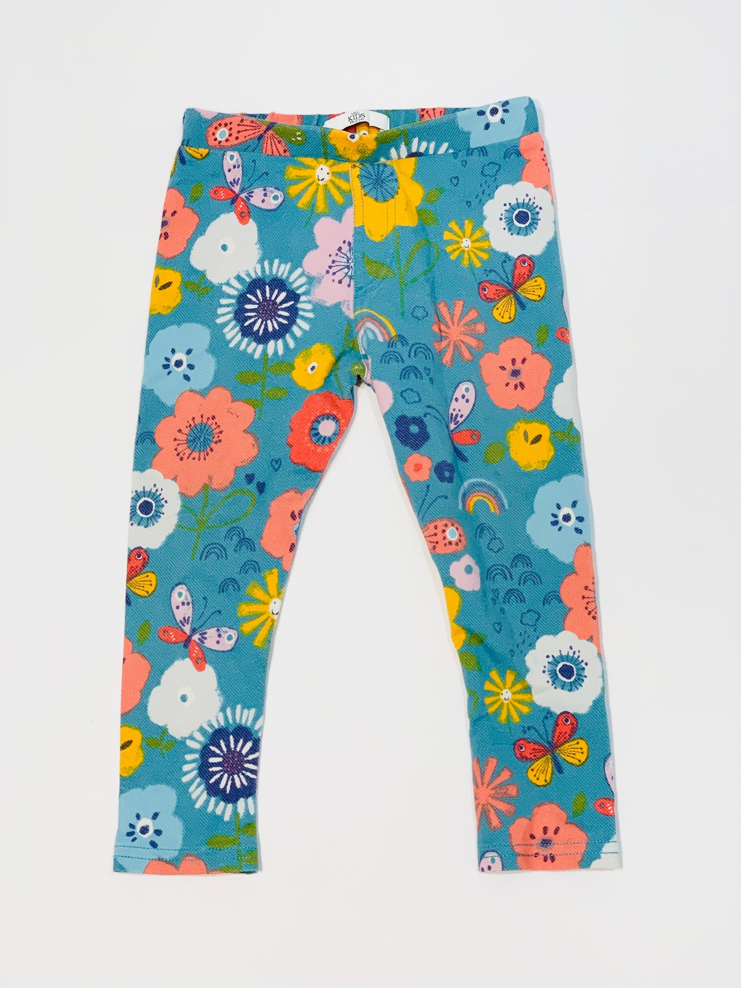Floral leggings - Size 2