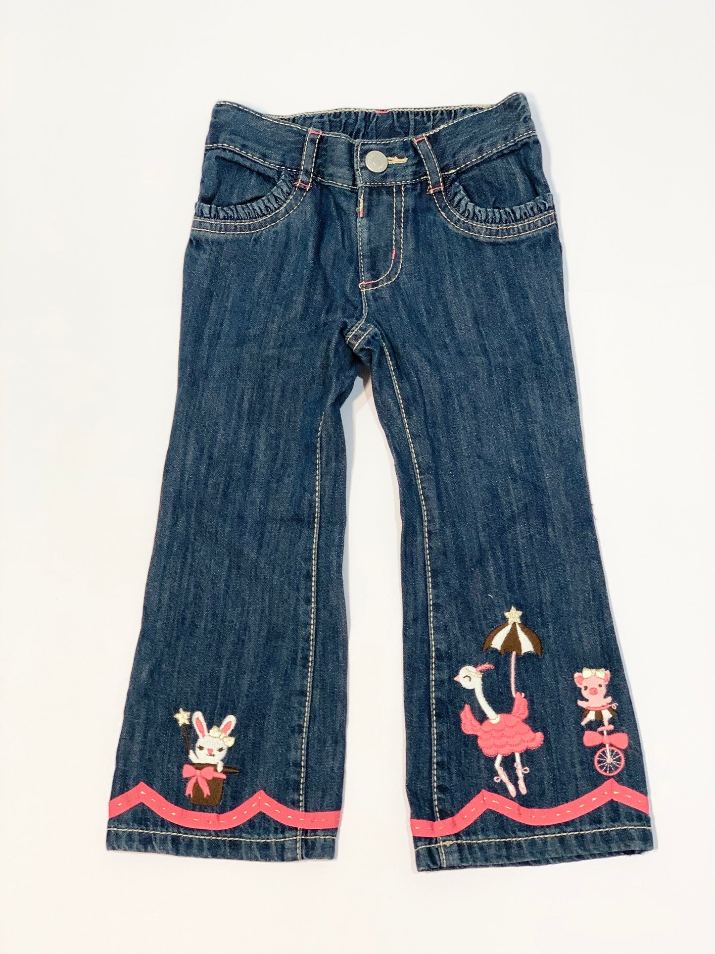 Embroidered jeans - Size 2