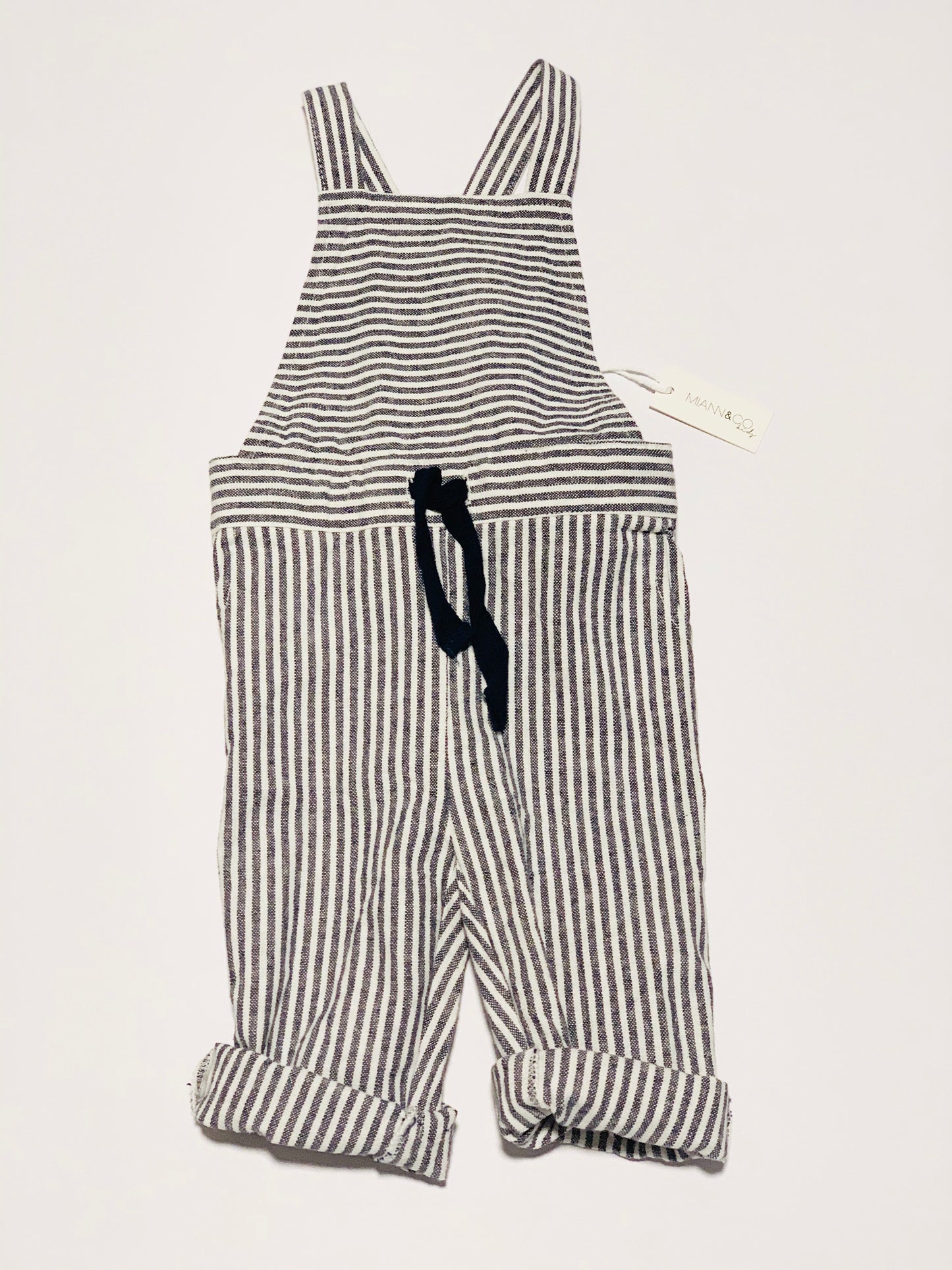 Striped overalls BNWT - Size 00