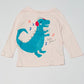 Pink dinosaur top - Size 2