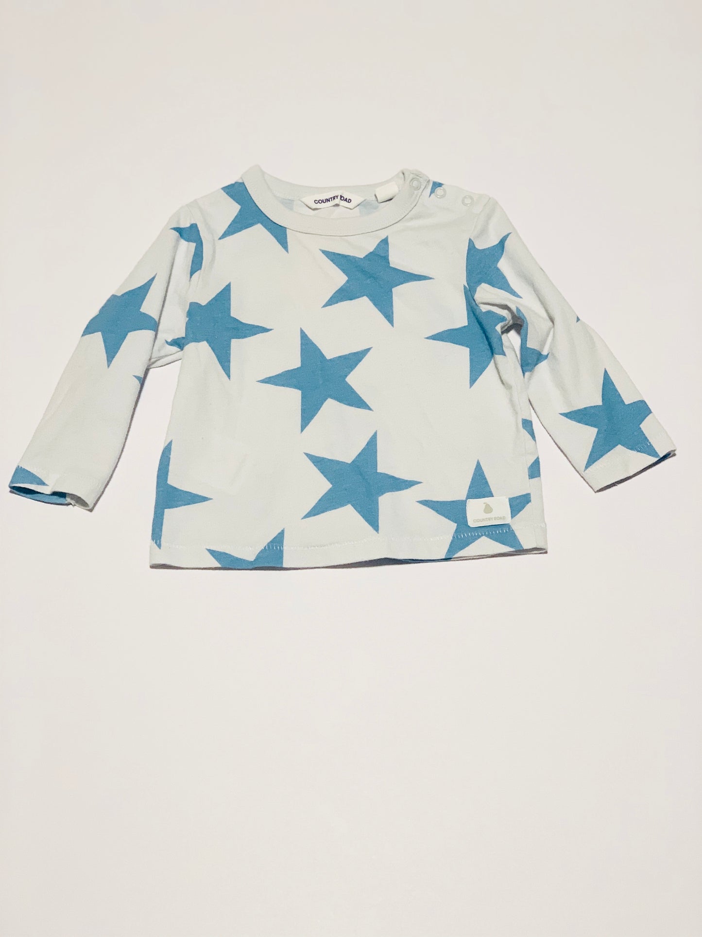 Blue star top - Size 00