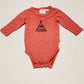 Red teepee bodysuit - Size 00