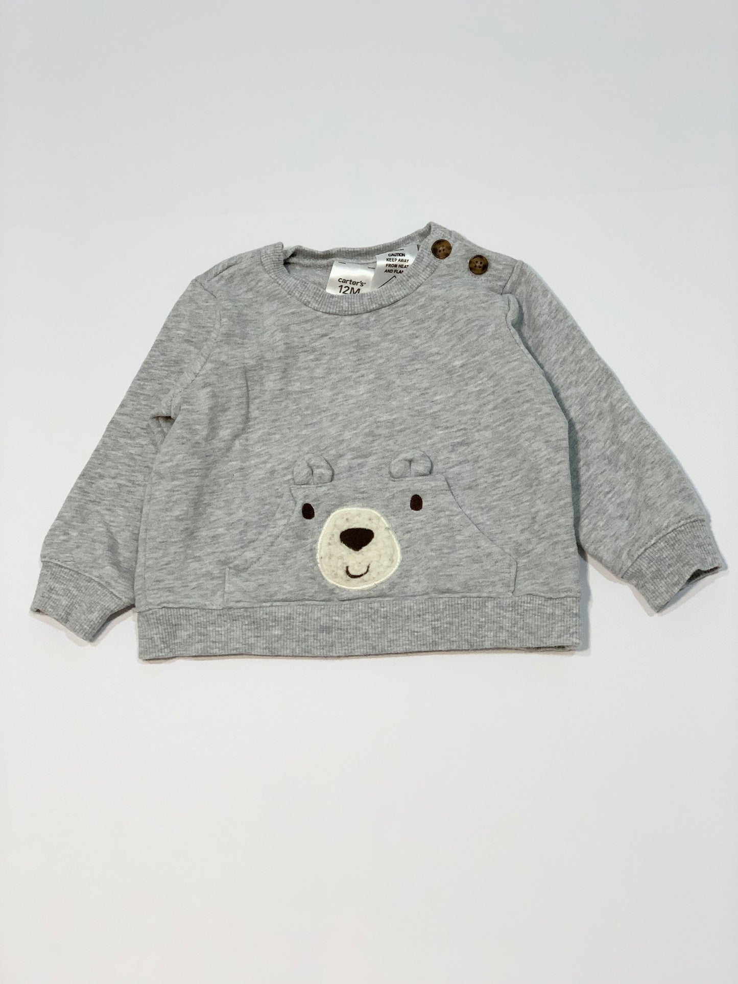 Grey bear sweater - Size 0