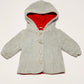 Grey hooded jacket - Size 00