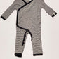 Navy striped onesie - Size 0