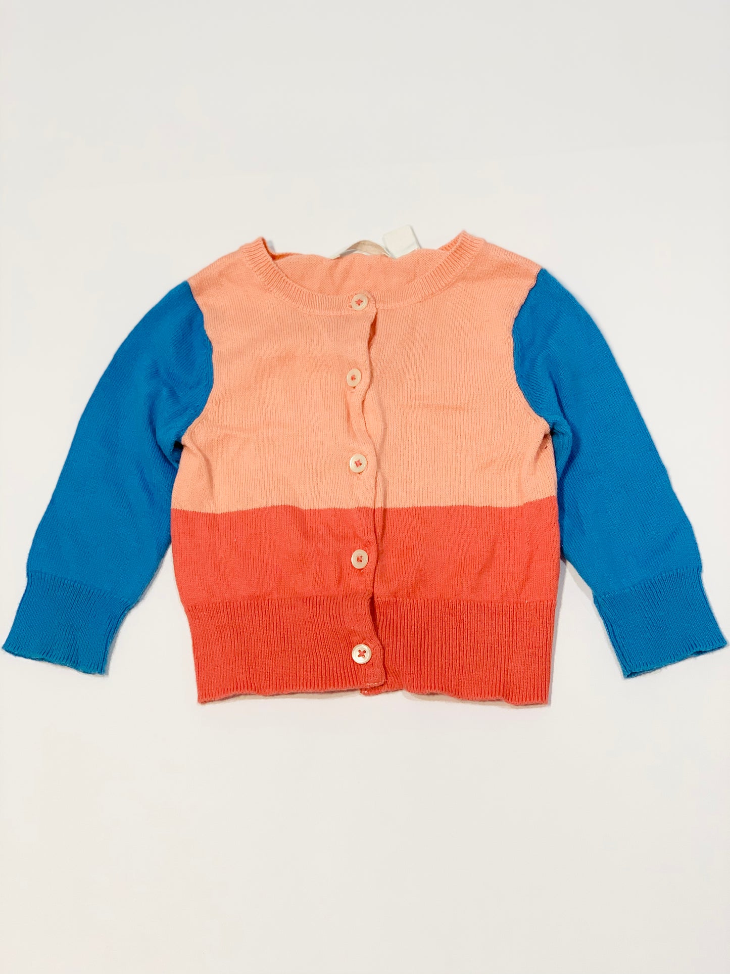 Block colour cardigan - Size 0