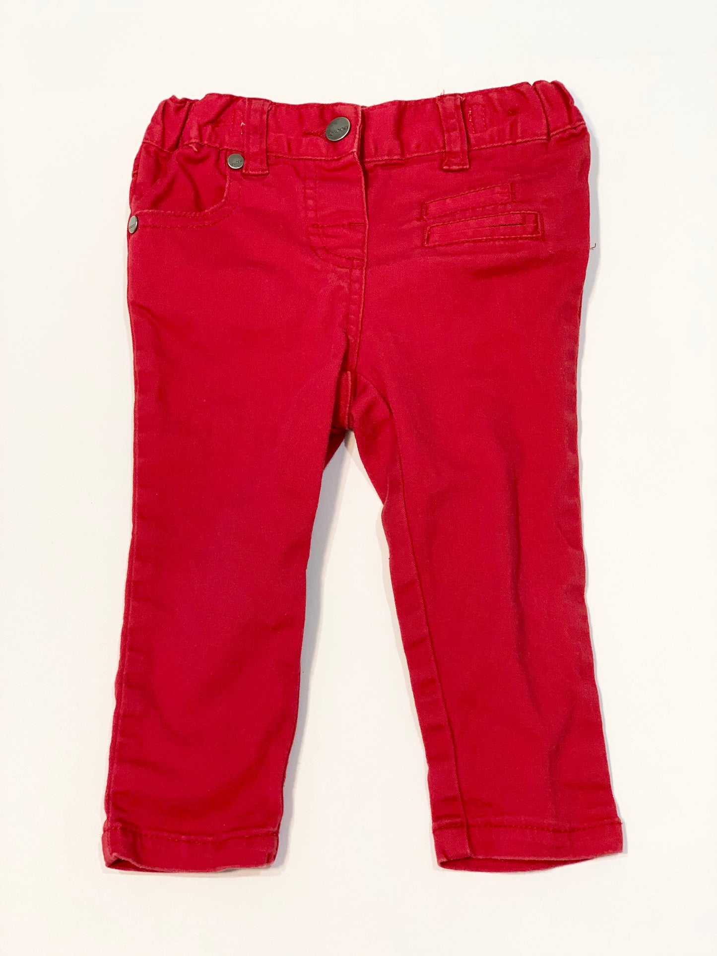 Red ruffle pants - Size 0