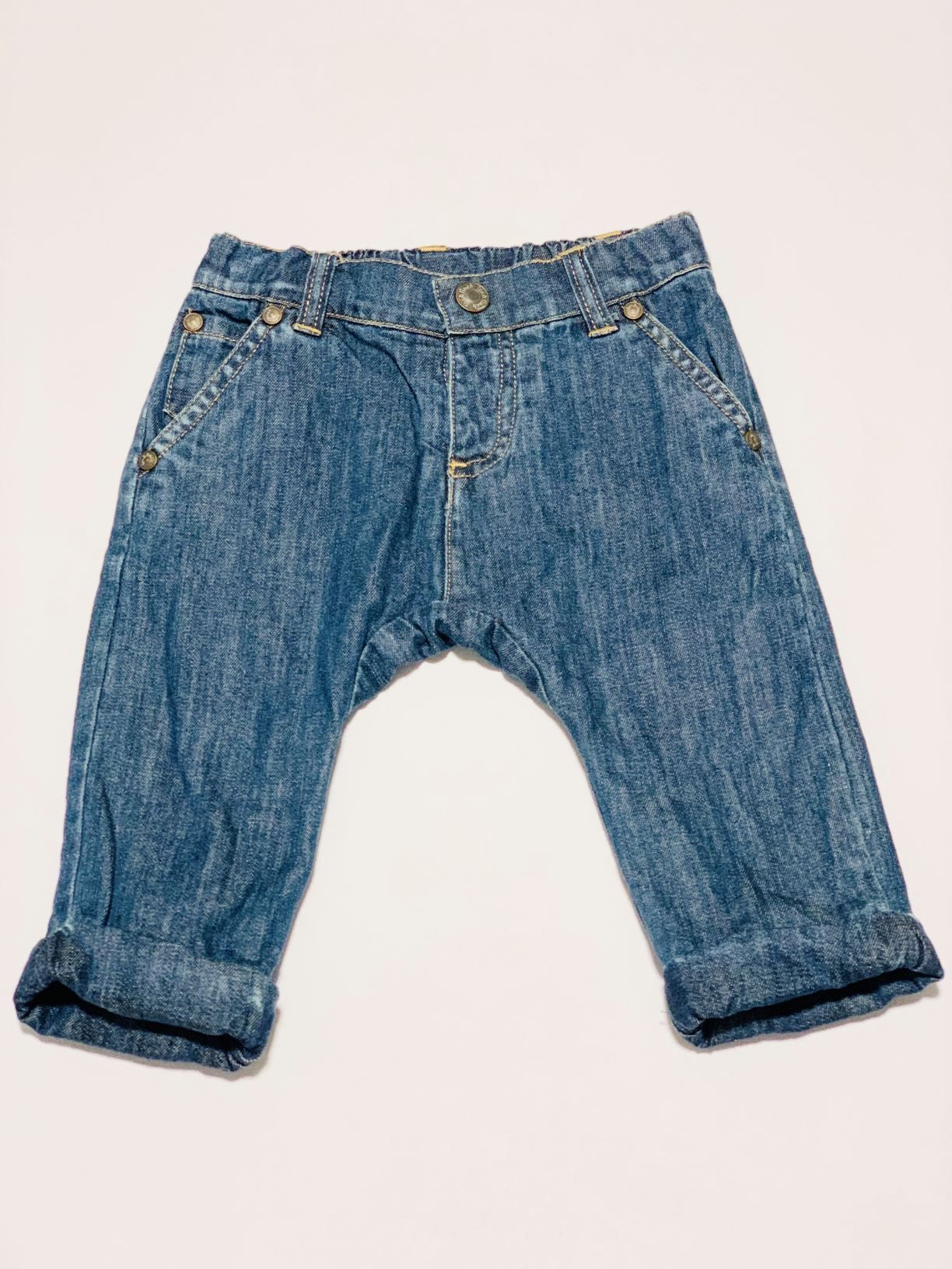 Fox & Finch denim pants - Size 9 months