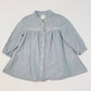 Grey smocked dress - Size 0