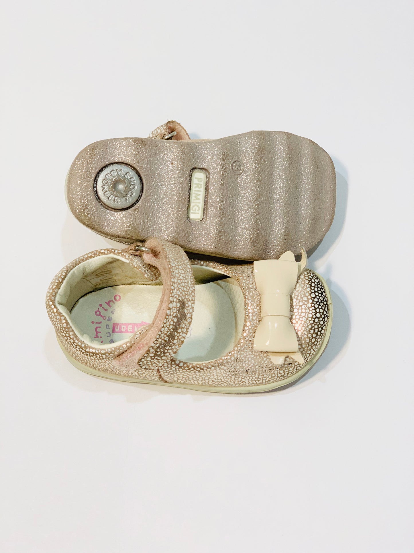 Leather Mary-Jane shoes - Size EU19