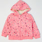 Pink floral hoodie - Size 1