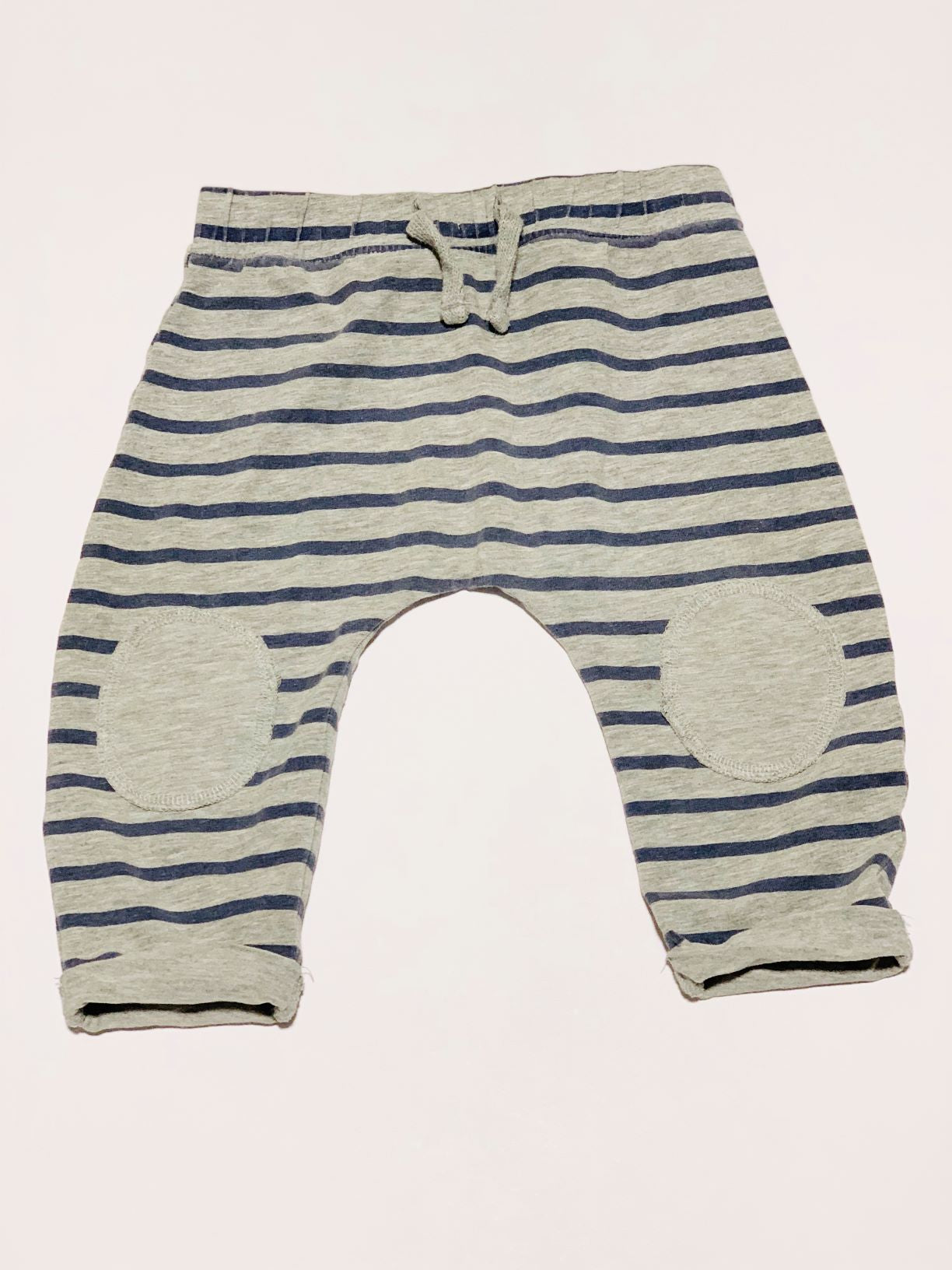 Grey stripe pants - Size 0