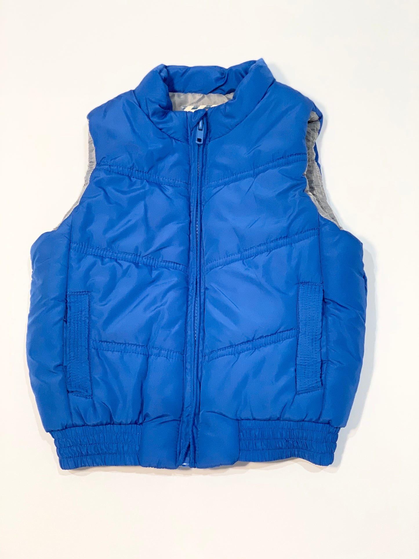 Blue puffer vest - Size 3