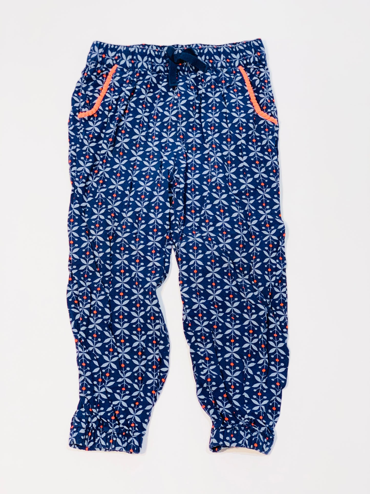 Viscose blue pants - Size 3
