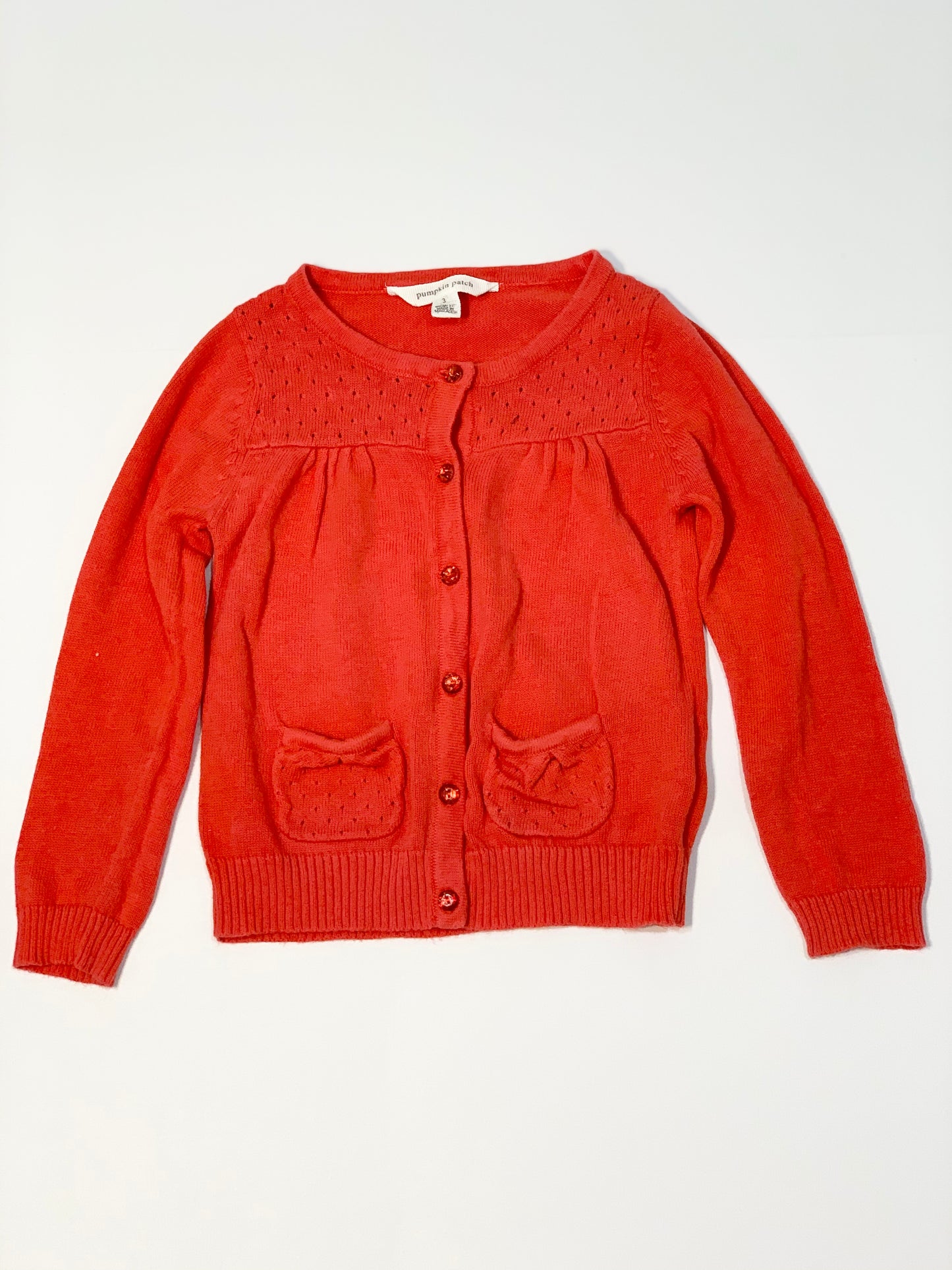 Red cardigan - Size 3