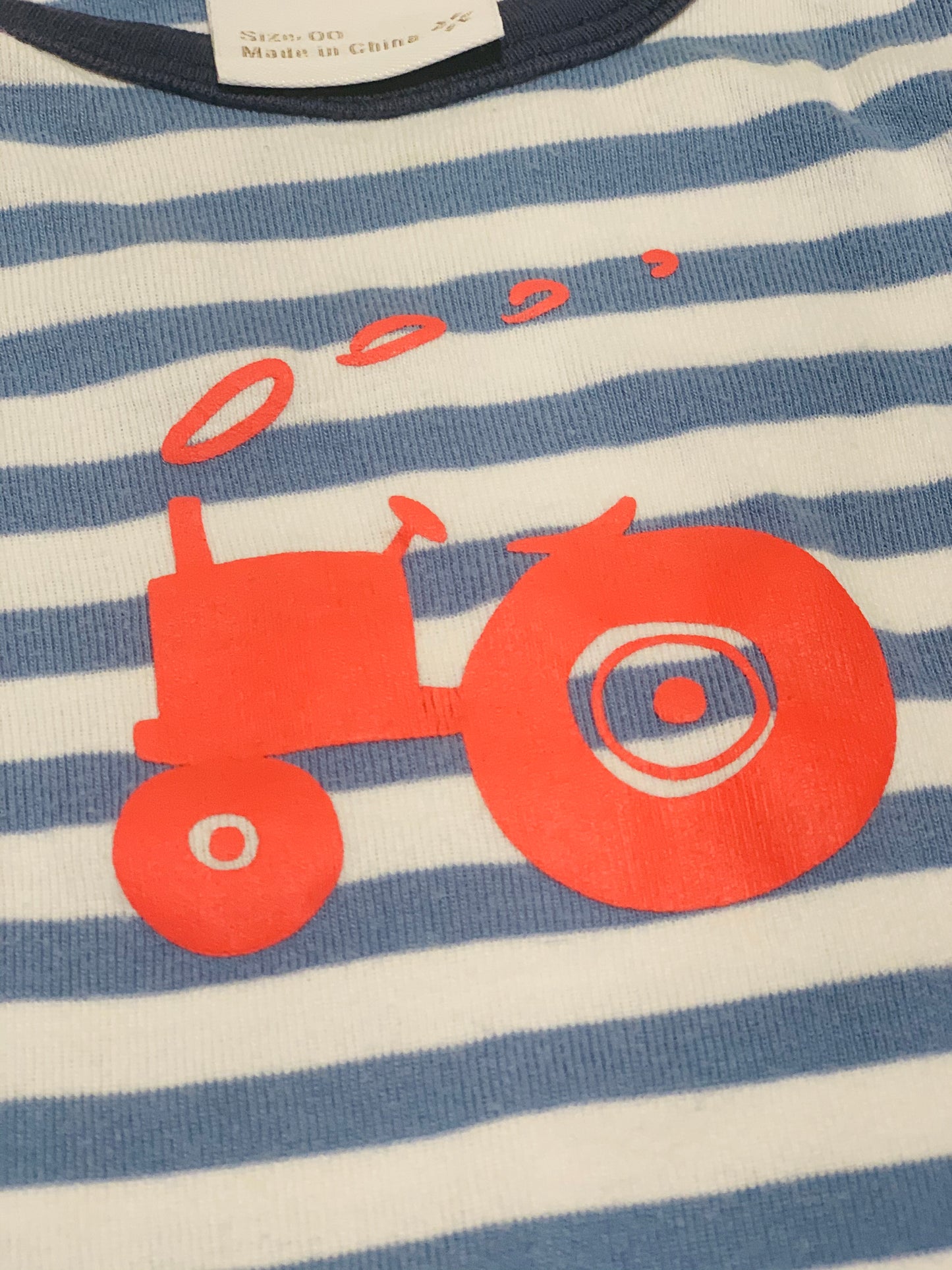 Striped tractor top - Size 00