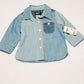 Blue shirt BNWT - Size 12 months