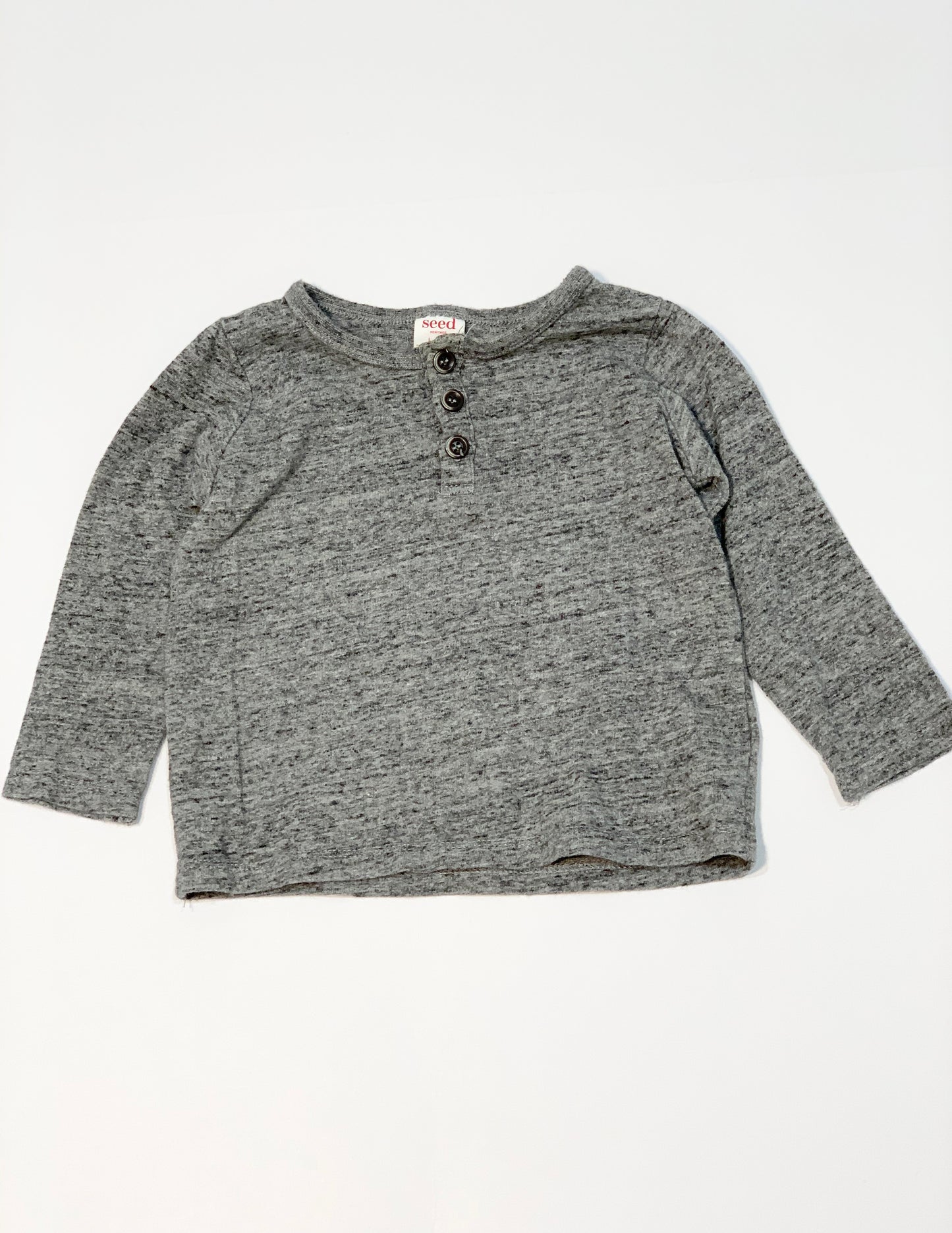 Grey button top - Size 1